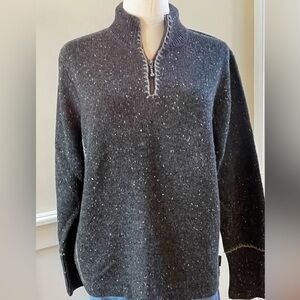 Woolrich Gray Sweater 1/4 zip